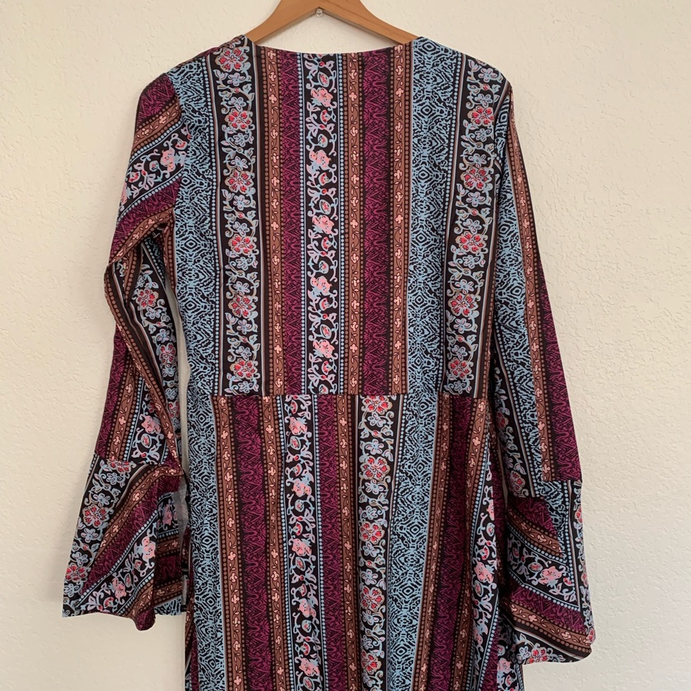 Bohemian Printed Dress, New - Picture 8 of 11